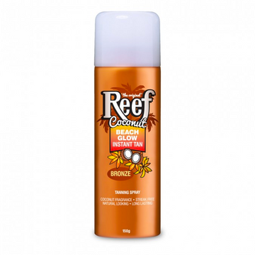 Reef Coconut Oil Beach Glow Instant Tan Bronze Spray 150g